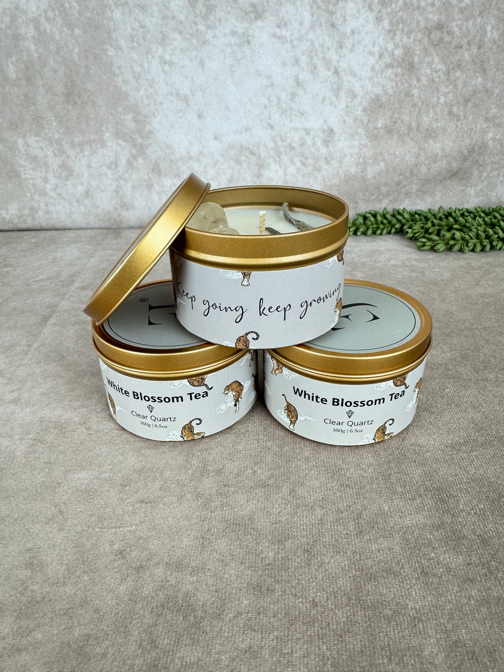 kaars white blossom tea