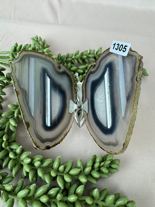 Agaat vlinder #1305
