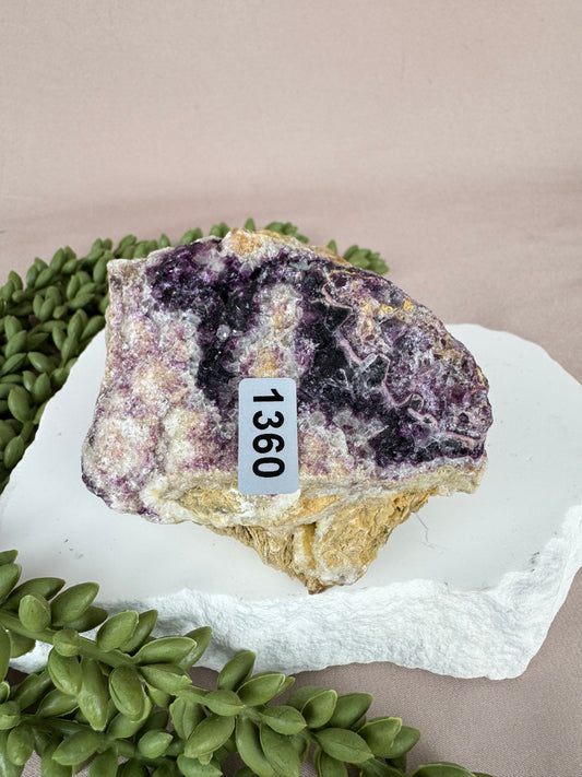 Ruwe lepidoliet #1360