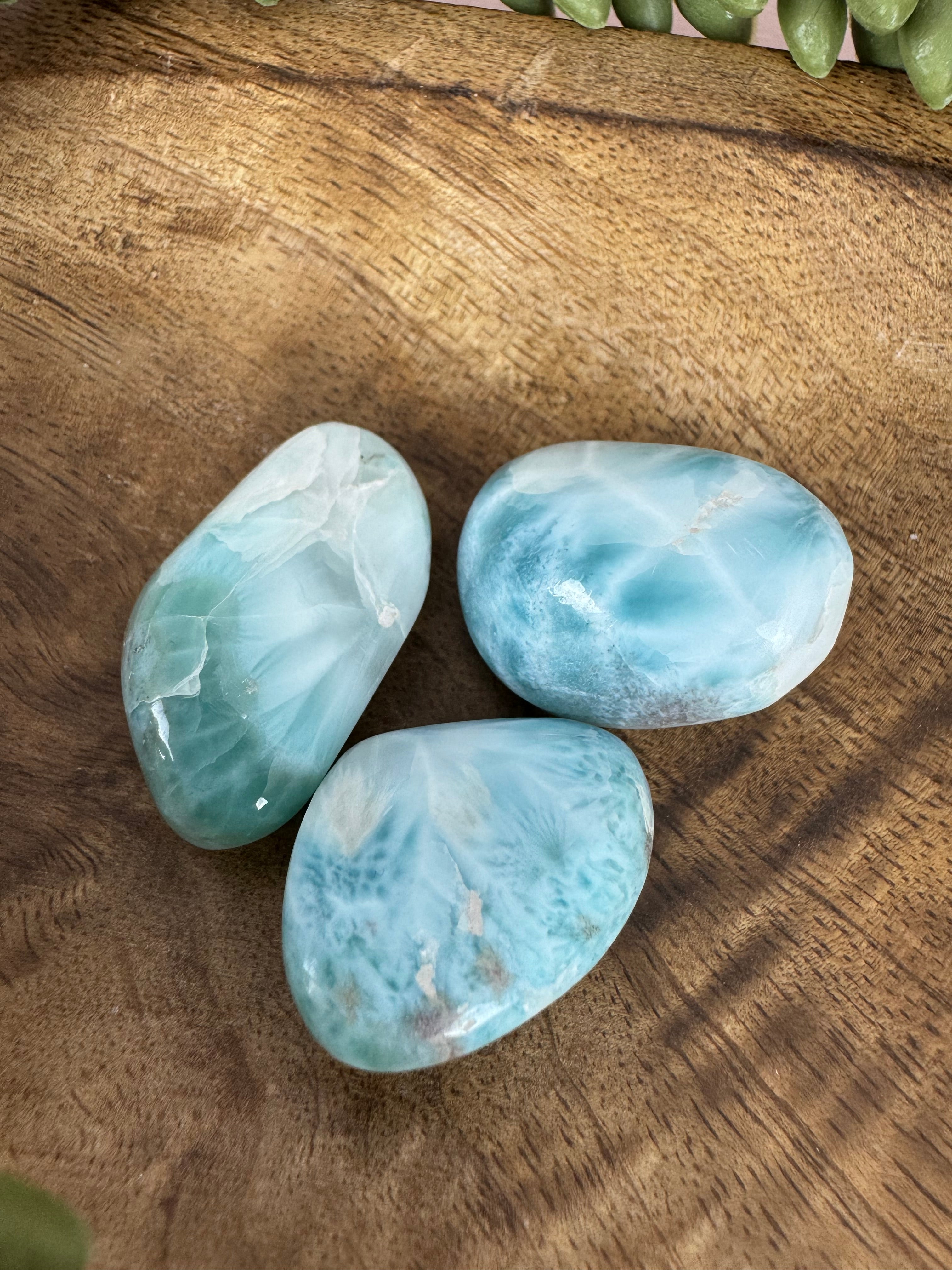Trommelsteen Larimar