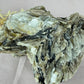 Cluster goude mica met toermalijn