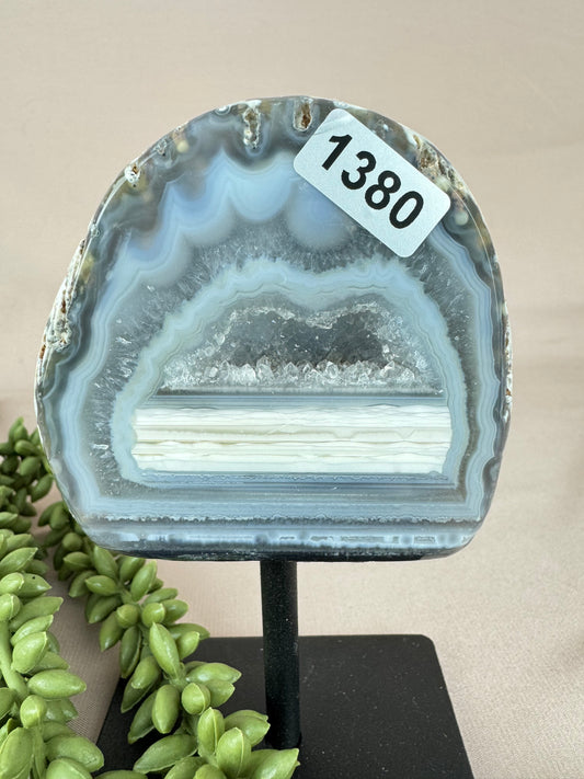 Agaat op standaard #1380