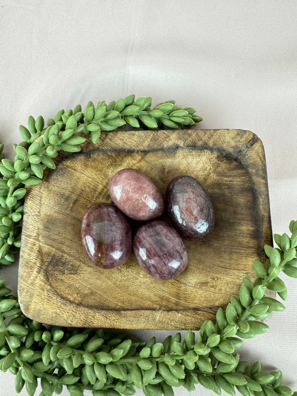 Aardbeien Kwarts trommelsteen