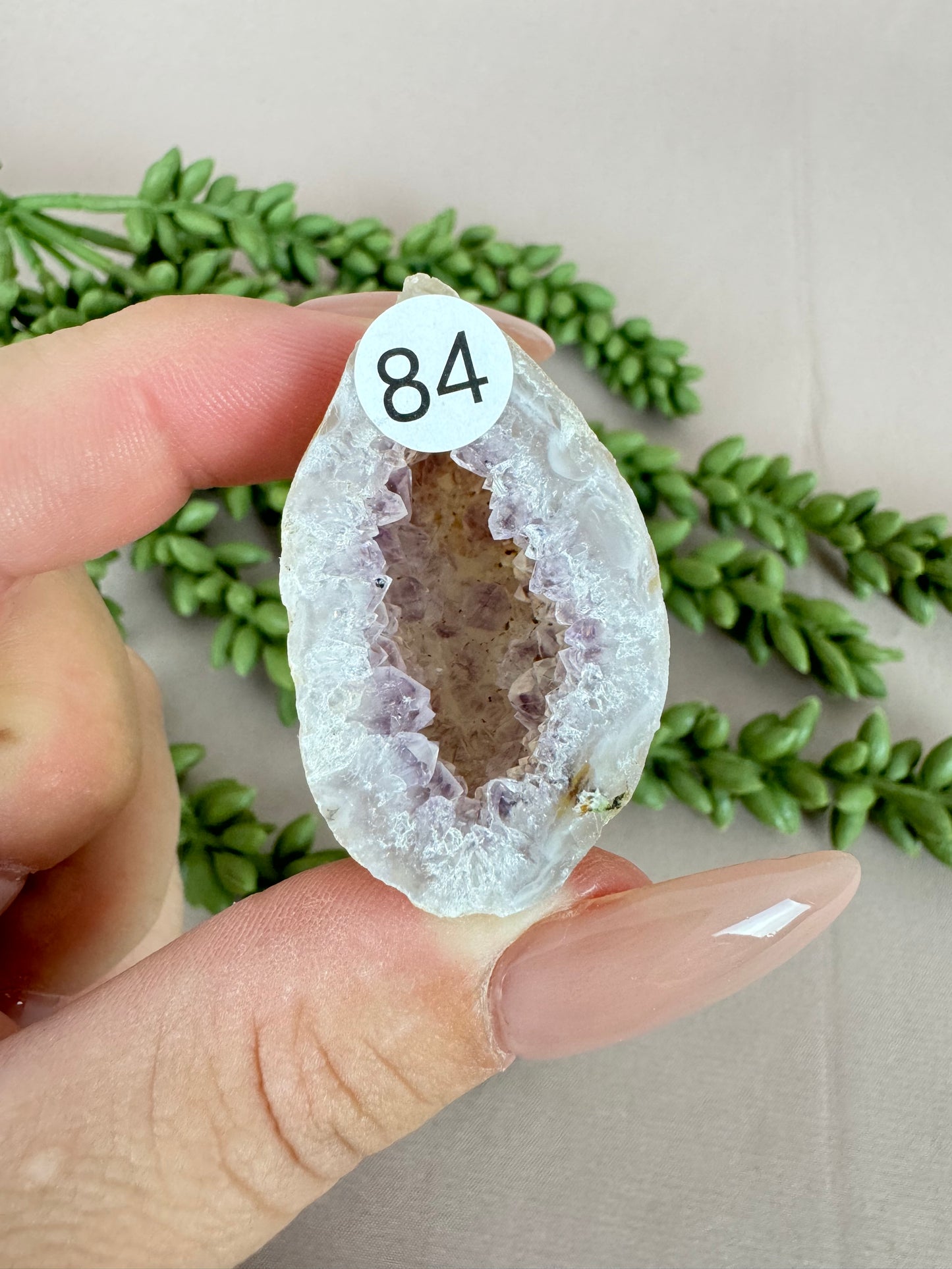 Geode klein met amethist