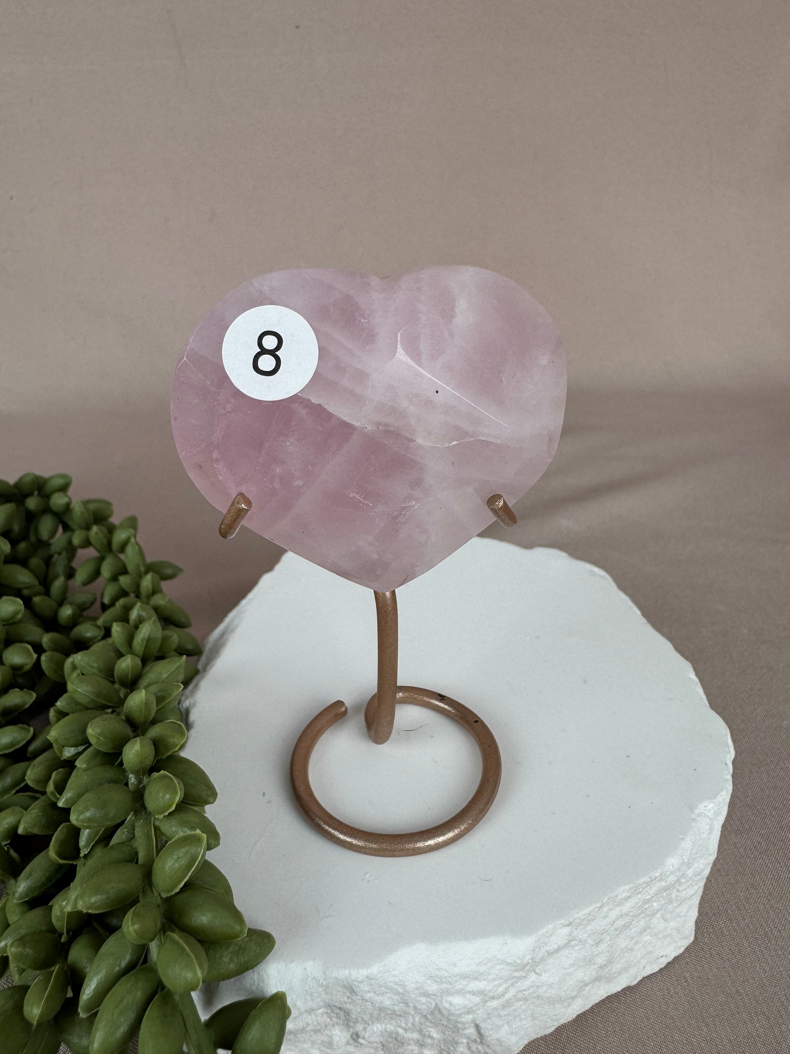 Rozenkwarts hartje #8