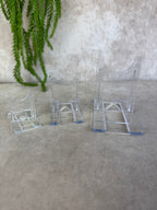 Plastic standaard 3 maten