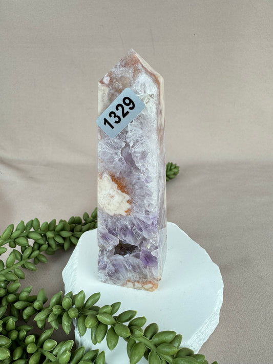 Roze amethist toren #1329