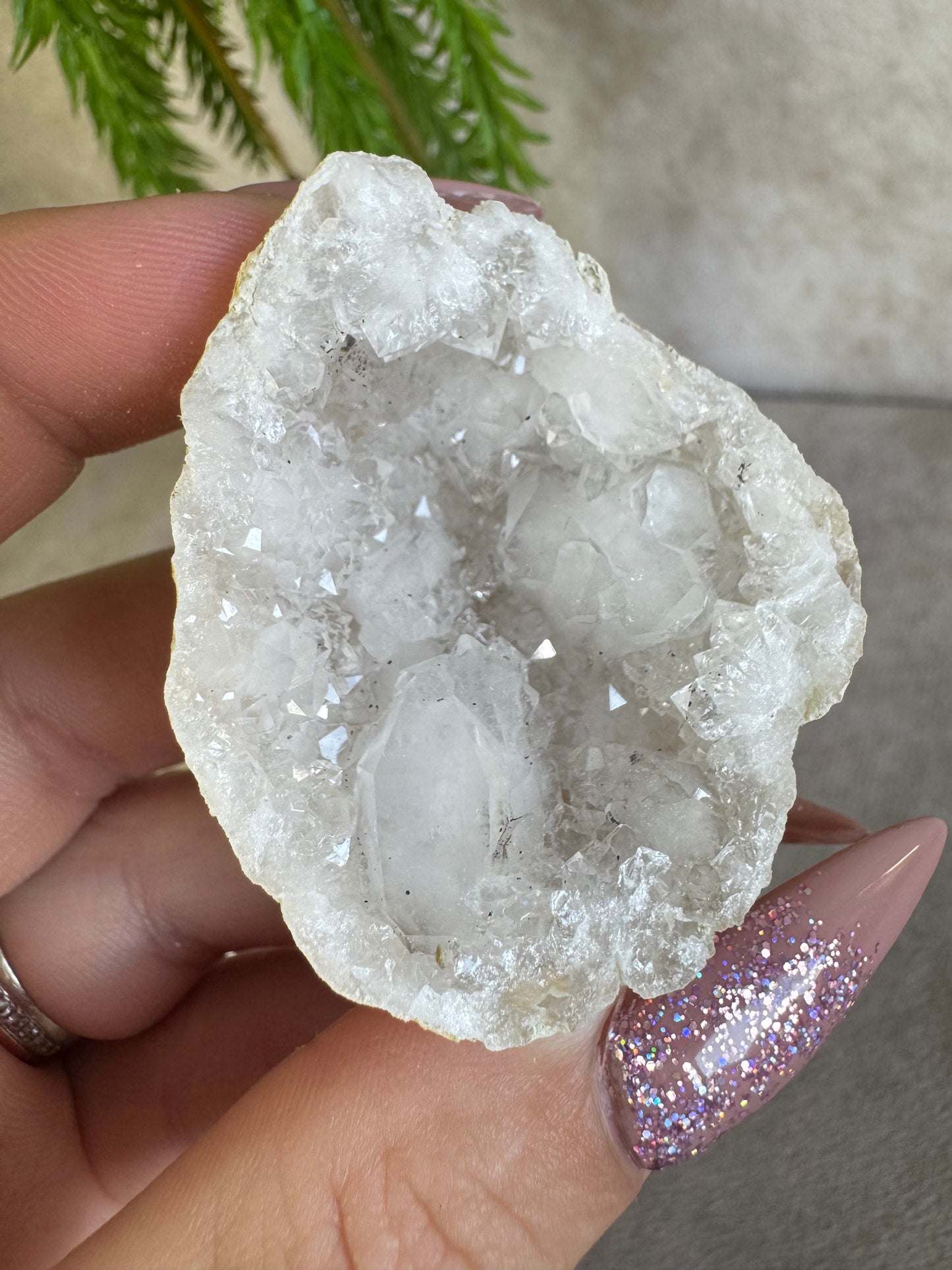 Bergkristal Geode S