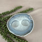 Agaat waxine plat #1364