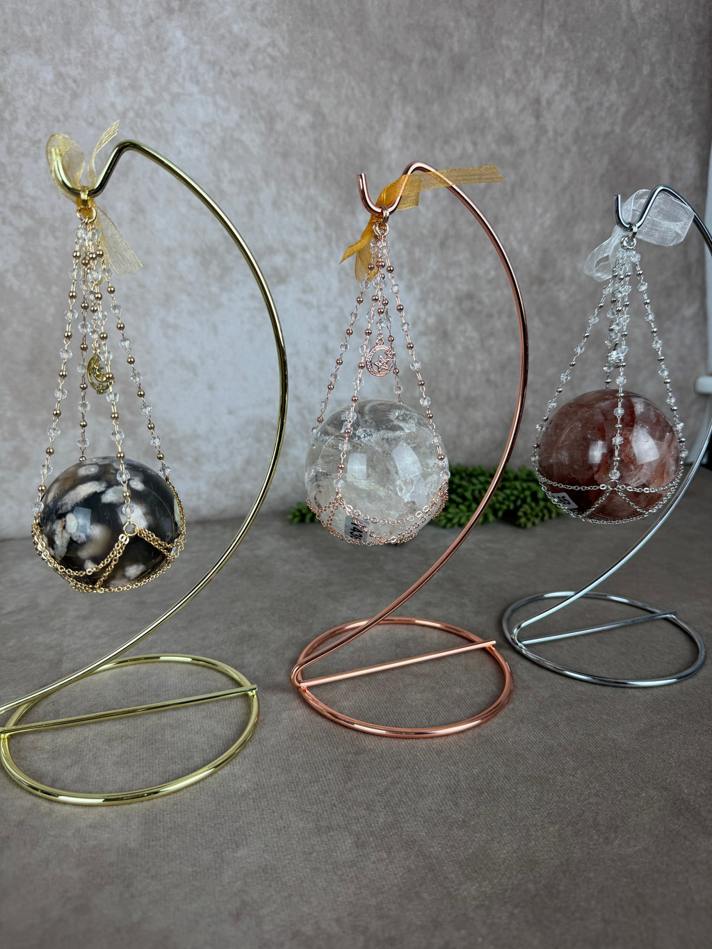 bolhouder met ketting