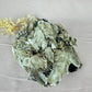 Cluster goude mica met toermalijn