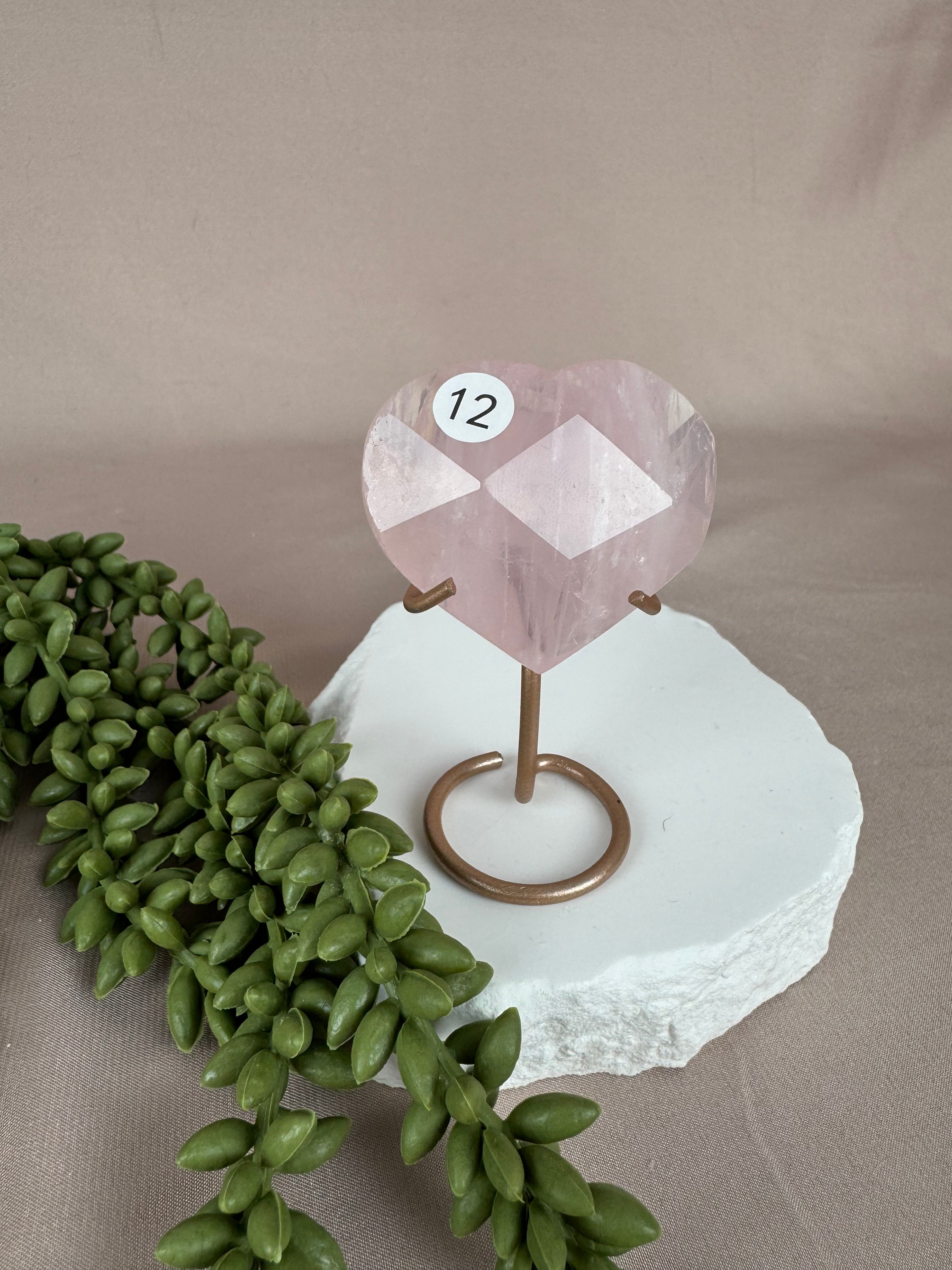 Rozenkwarts hartje #12