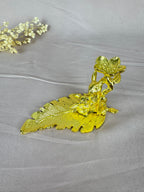 Bol houder konijn met blad