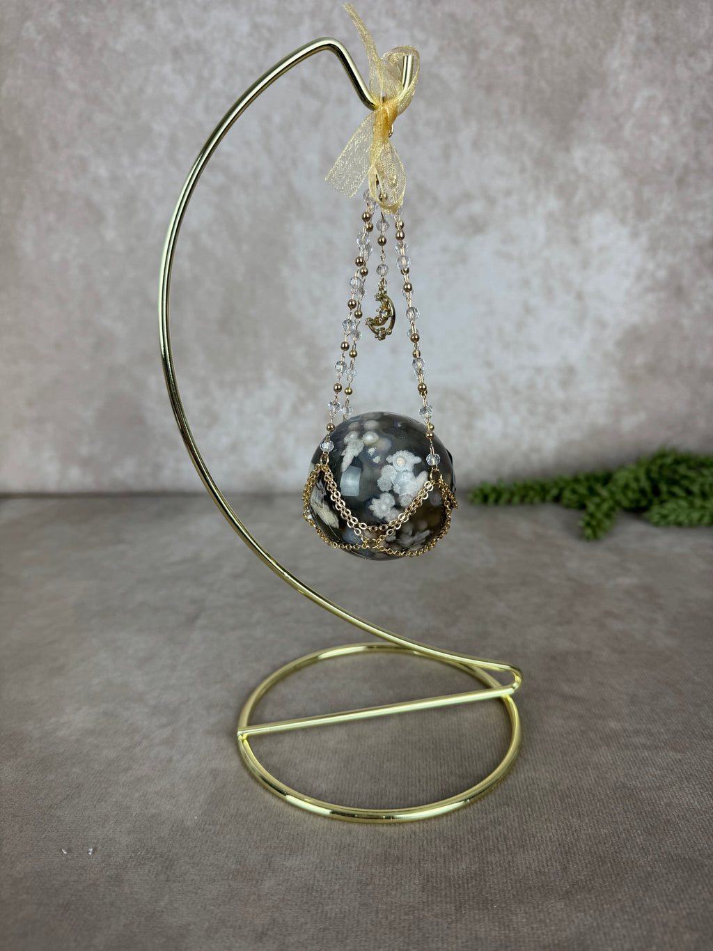 bolhouder met ketting