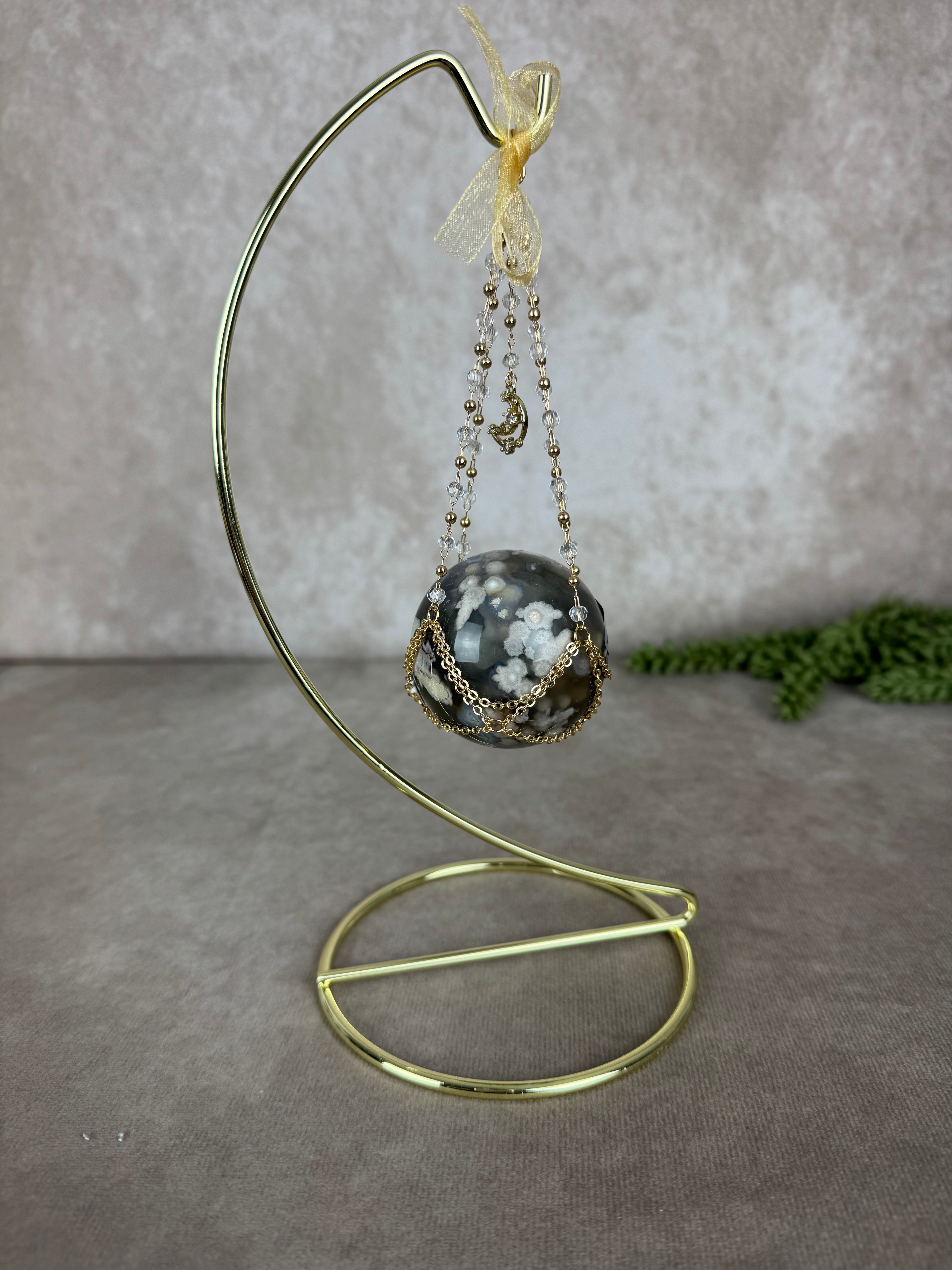 bolhouder met ketting