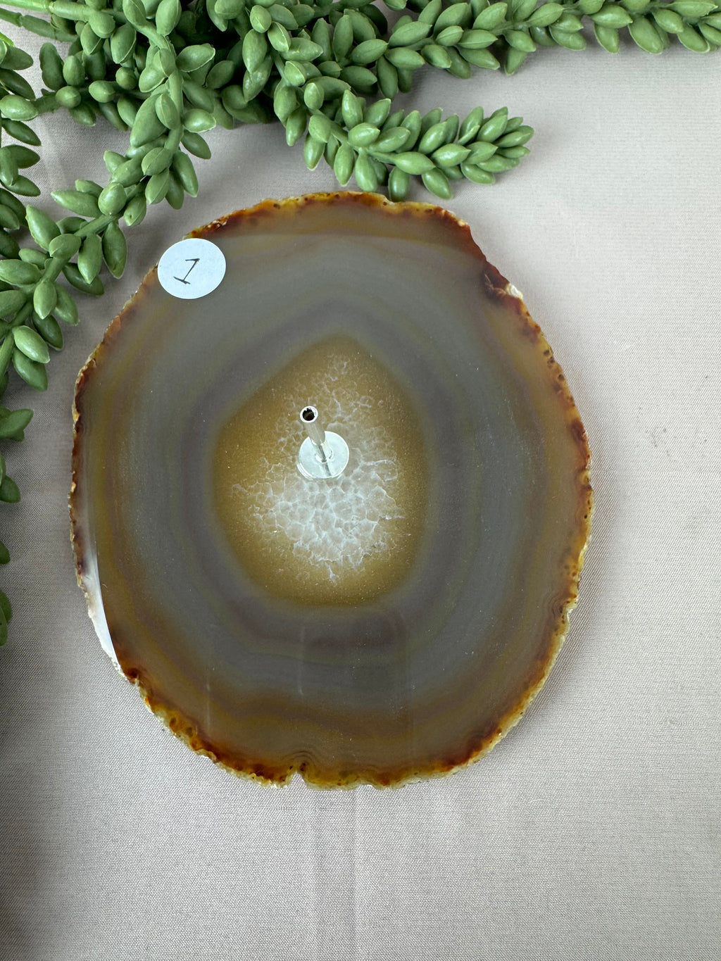 Agaat wierook houders