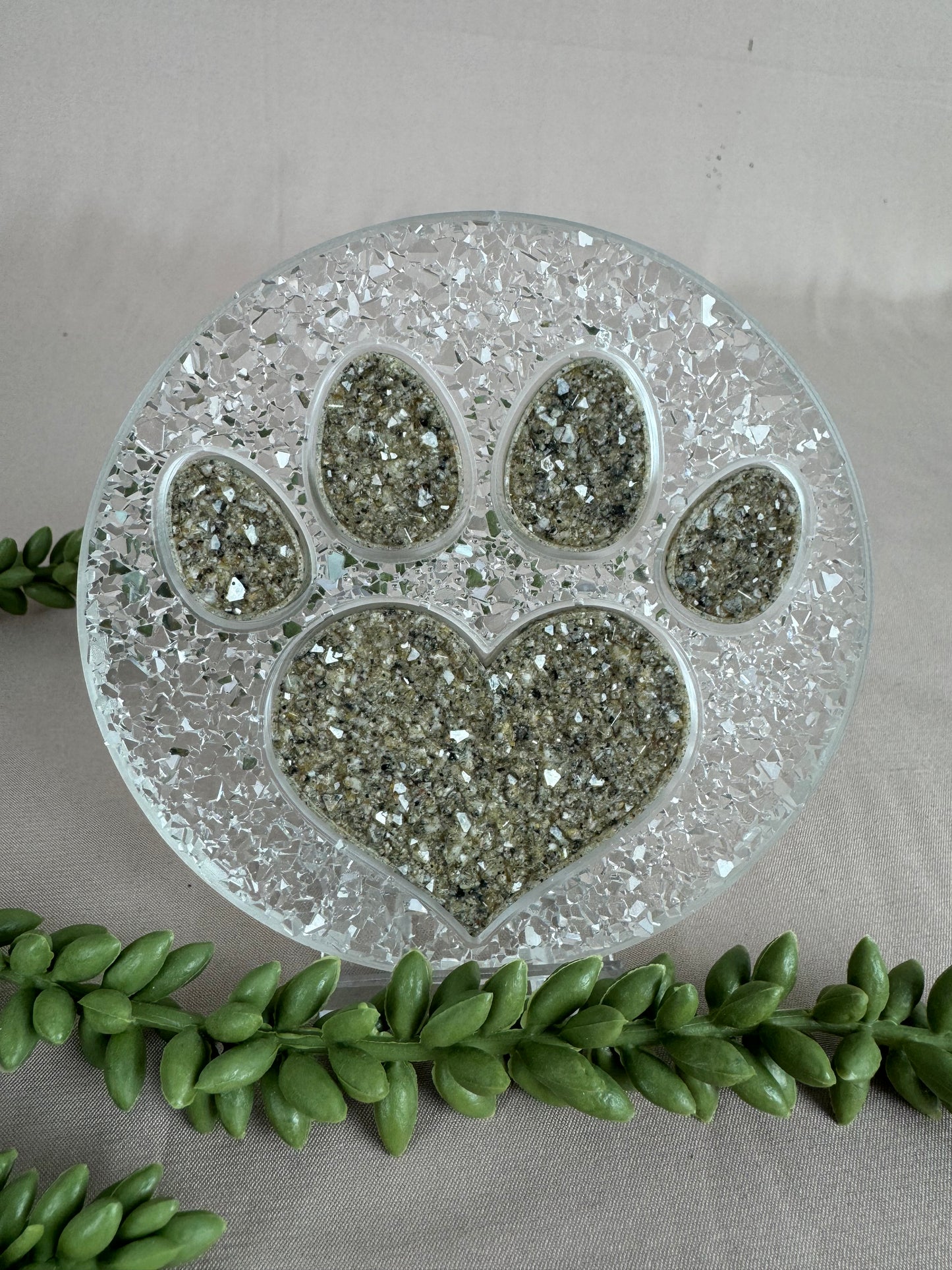 Epoxy Honden/Katten poot druzy