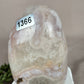 Bloem agaat met roze amethist freeform #1366