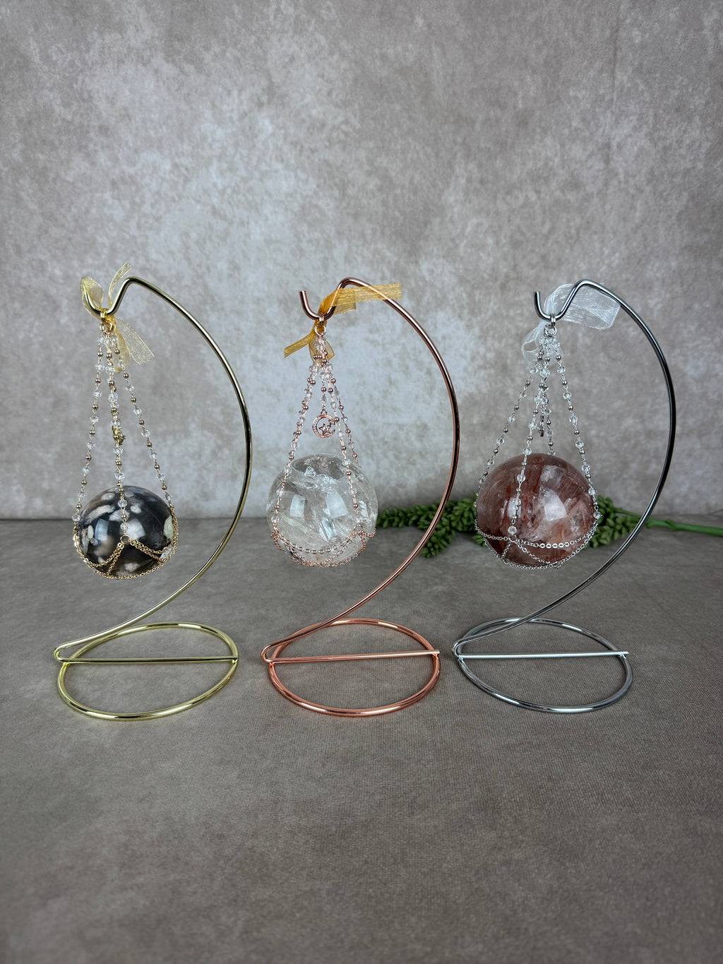 bolhouder met ketting