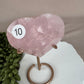 Rozenkwarts hartje #10