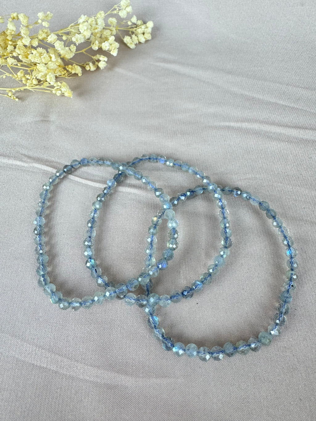 Armbanden Labradoriet Facet 4mm