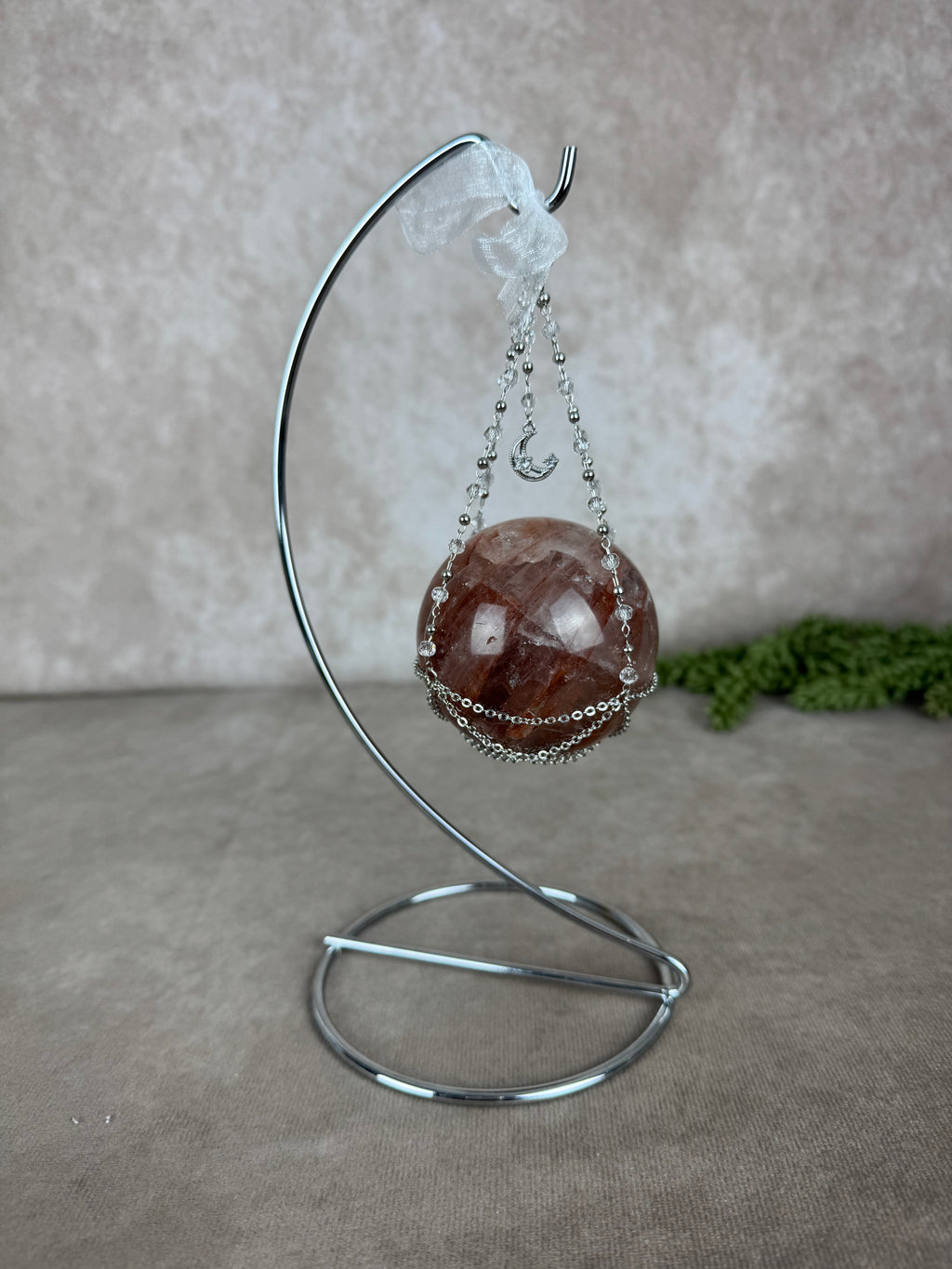 bolhouder met ketting