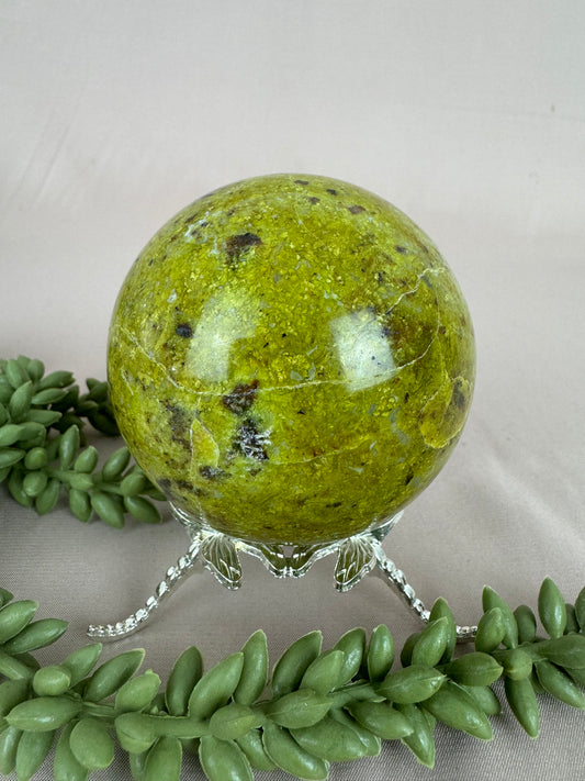 Bol groene opaal #0868