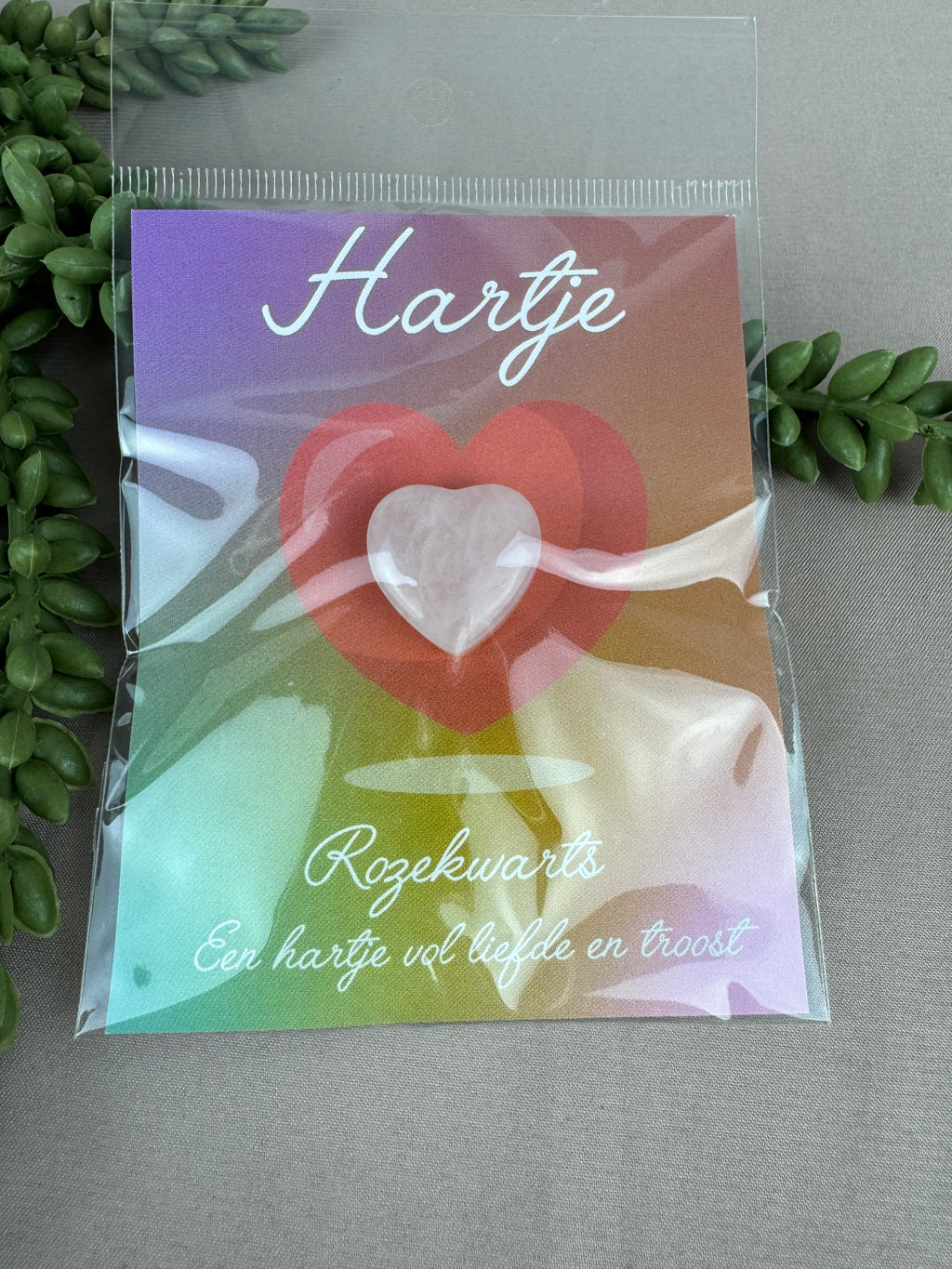 Cadeau zakje Hartje 3 soorten