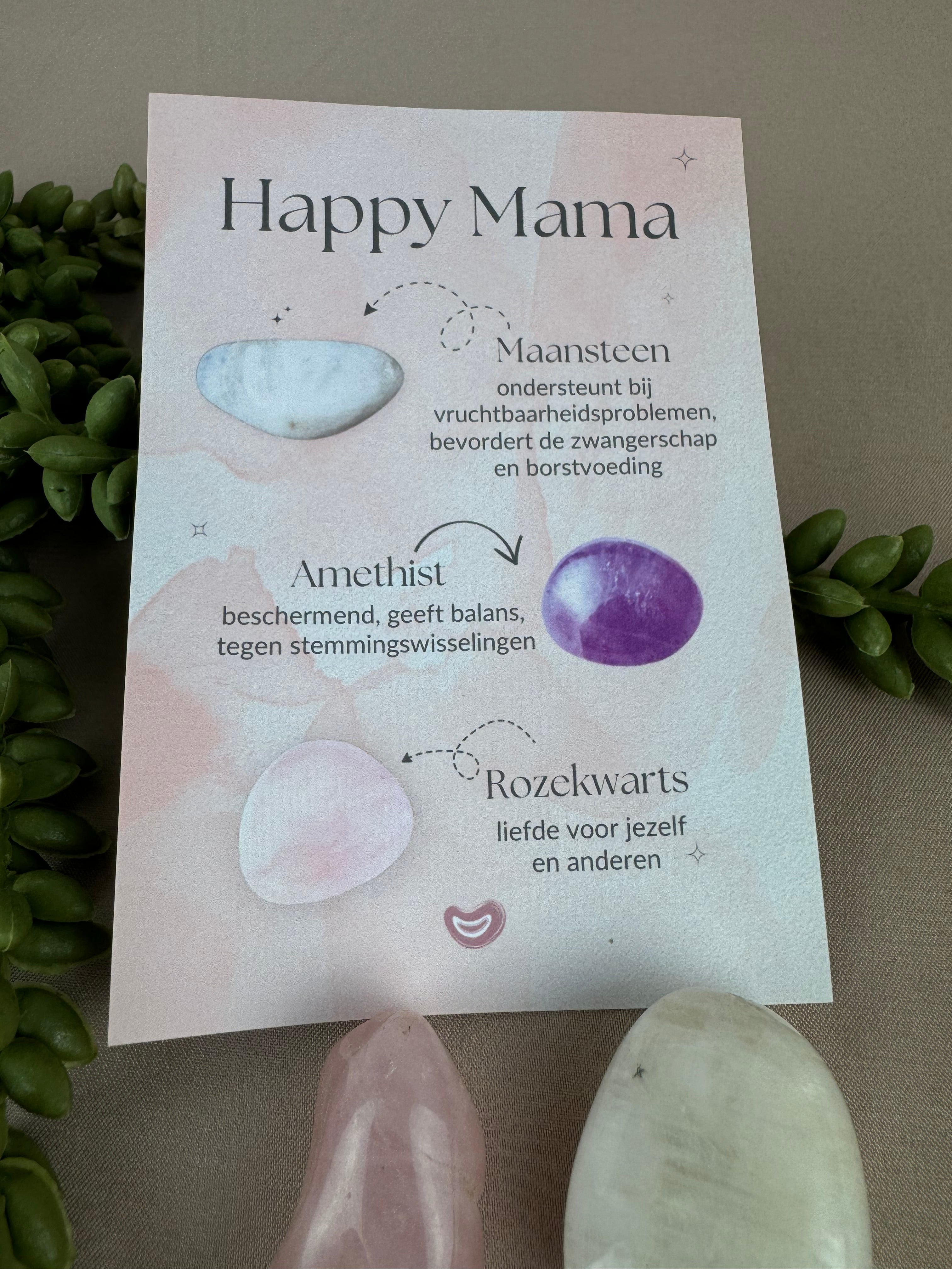 Cadeau zakje Happy mama