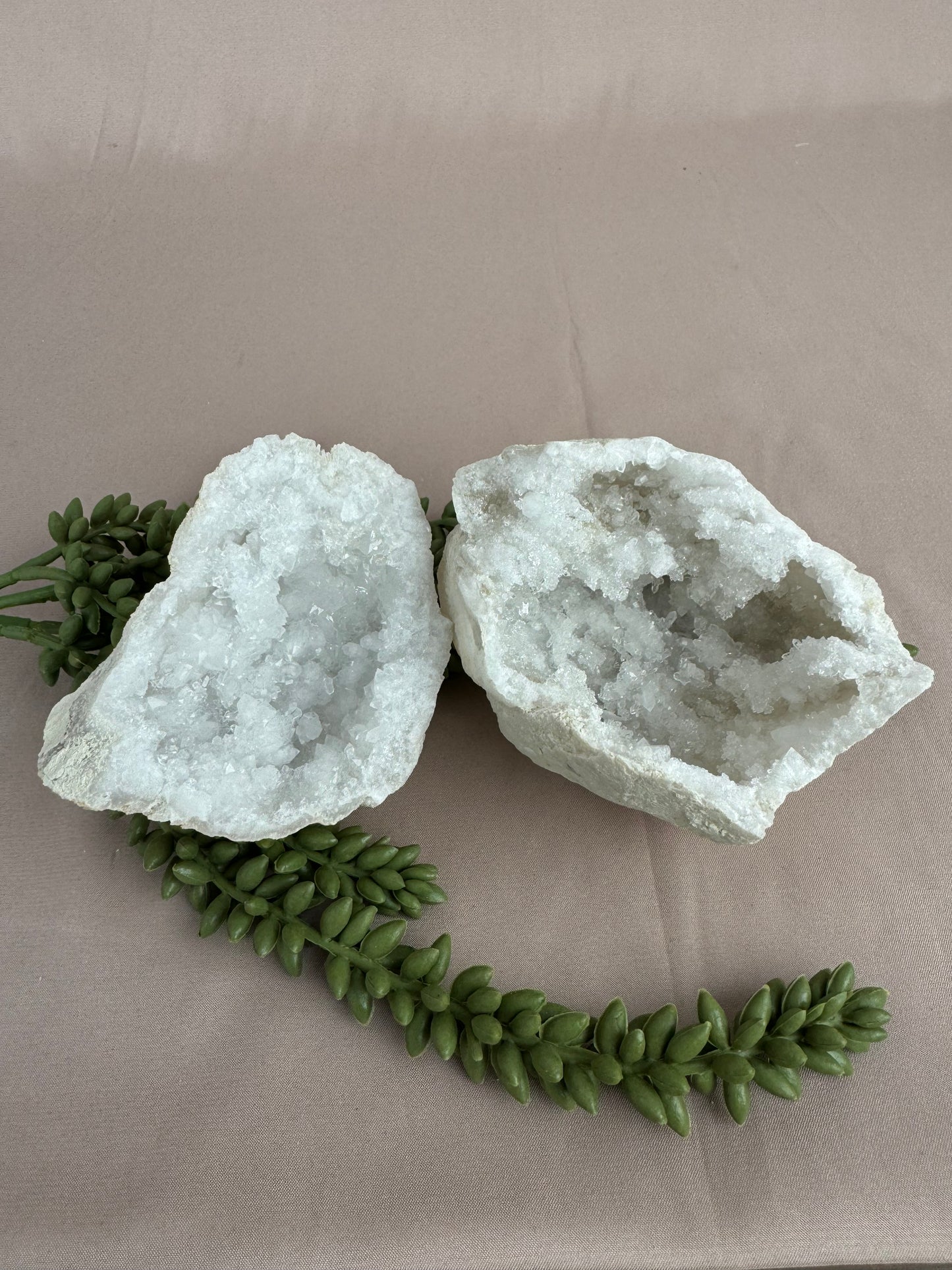 Bergkristal geode L