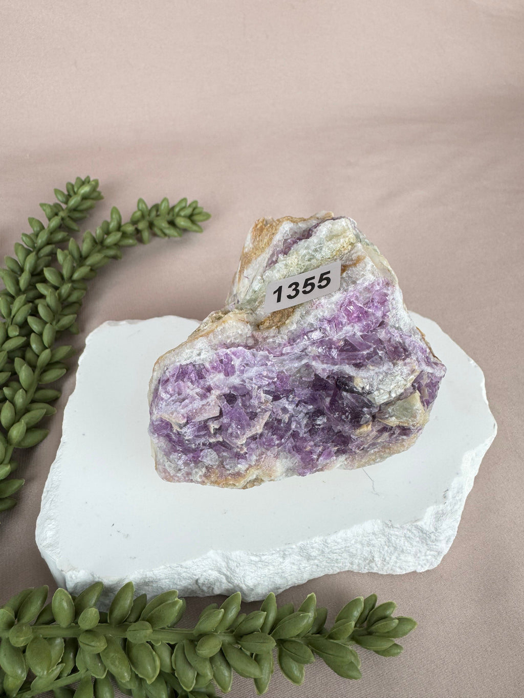 Ruwe lepidoliet #1355