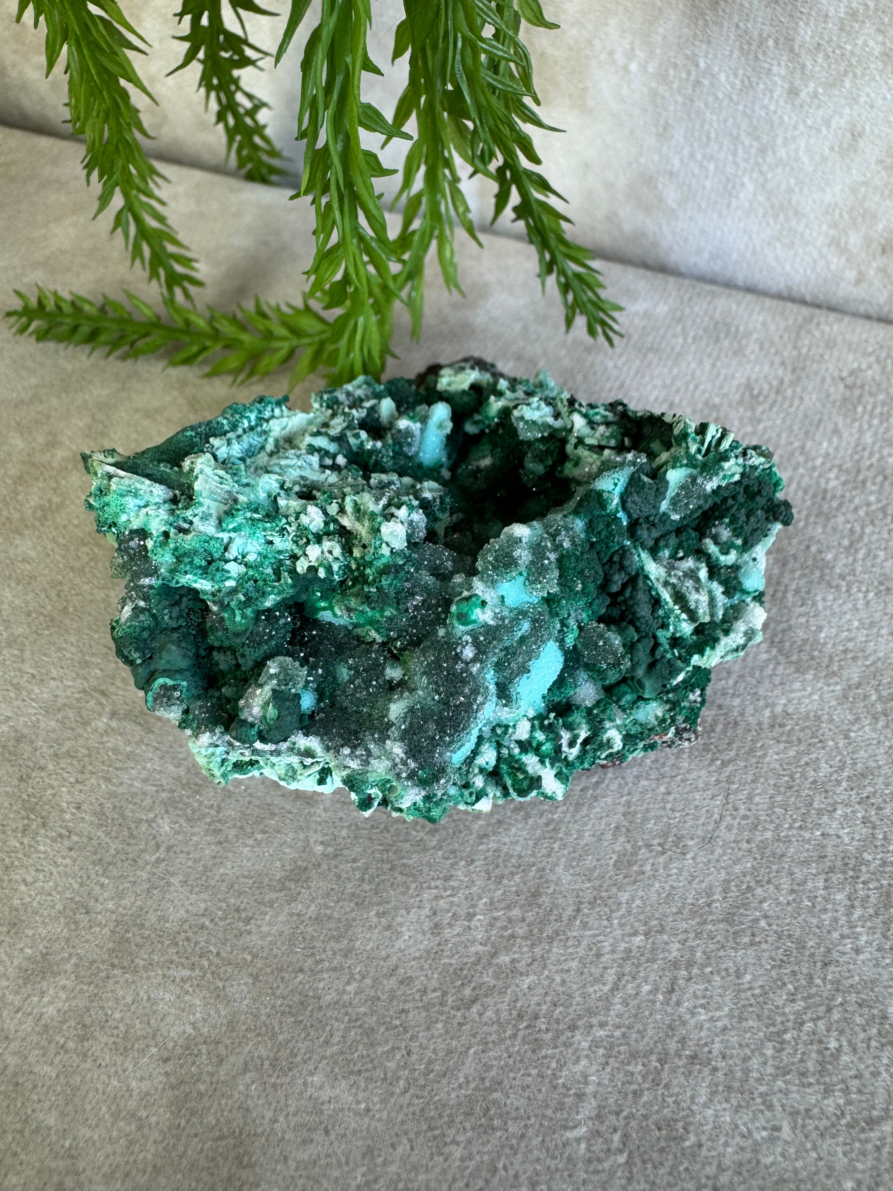 Zeldzaam cluster Chrysocola