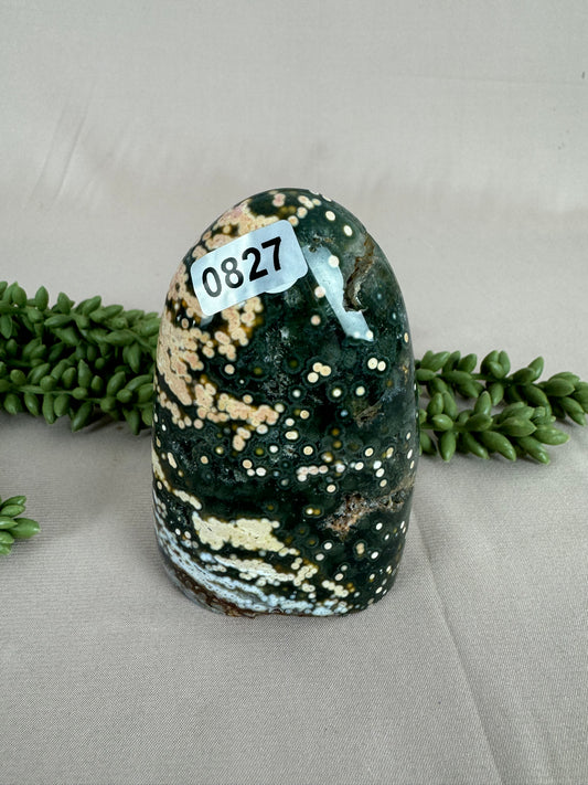 Sculptuur Oceaan jaspis #0827