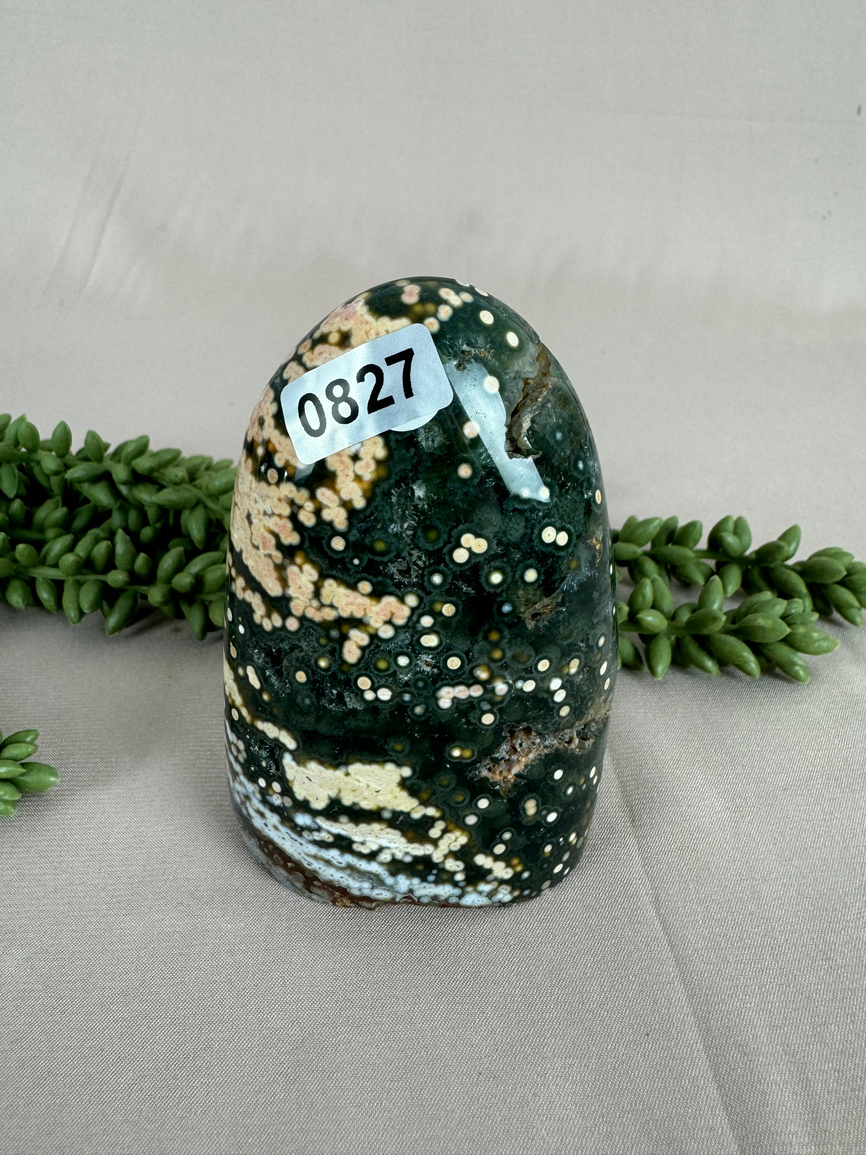 Sculptuur Oceaan jaspis #0827