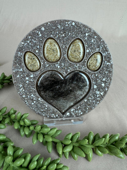 Epoxy Honden/Katten poot druzy