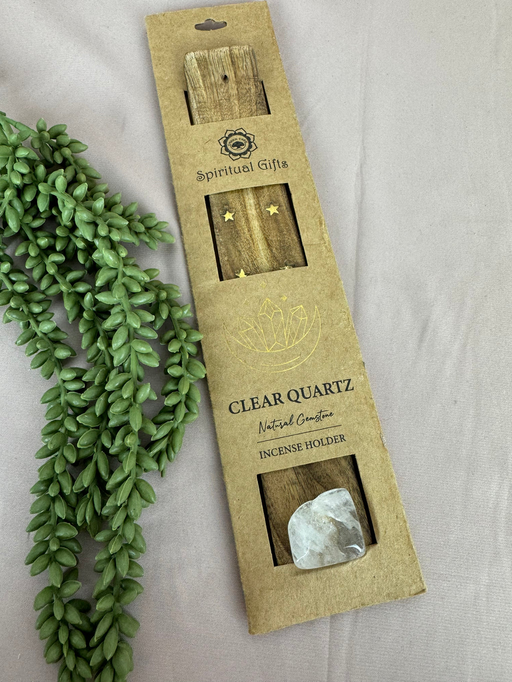 Wierook houder met edelsteen