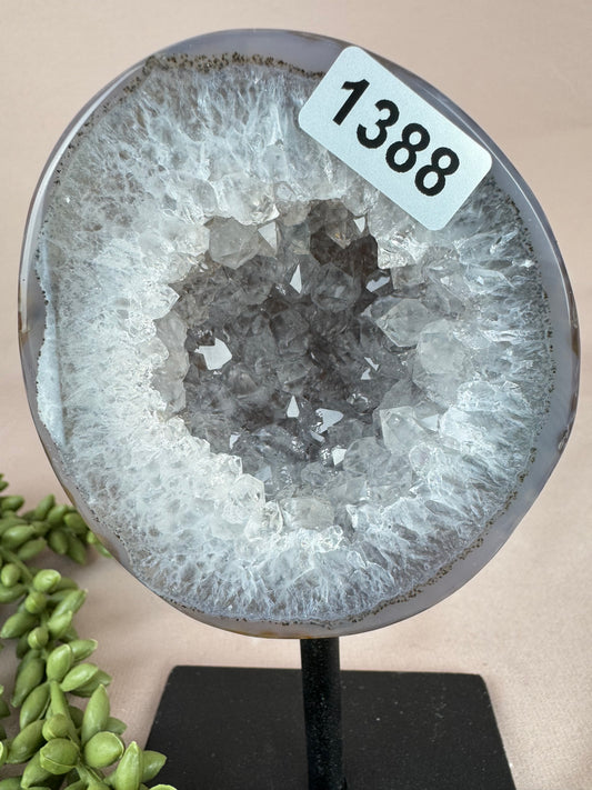 Agaat op standaard #1388