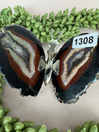 Agaat vlinder #1308
