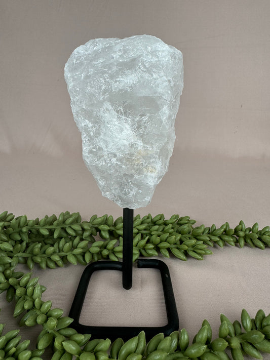 Ruwe Bergkristal op standaard