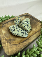 Dalmatiër Jaspis trommelsteen