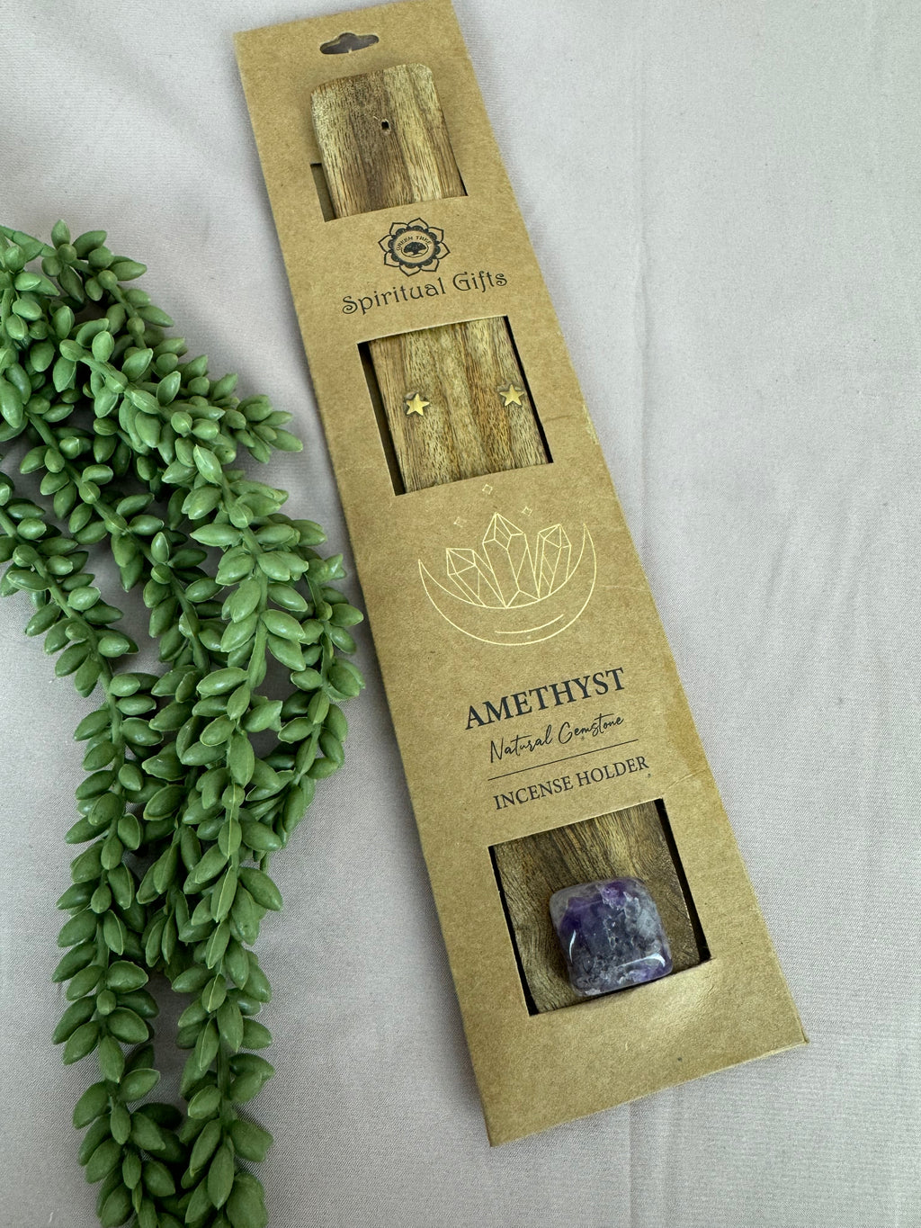 Wierook houder met edelsteen