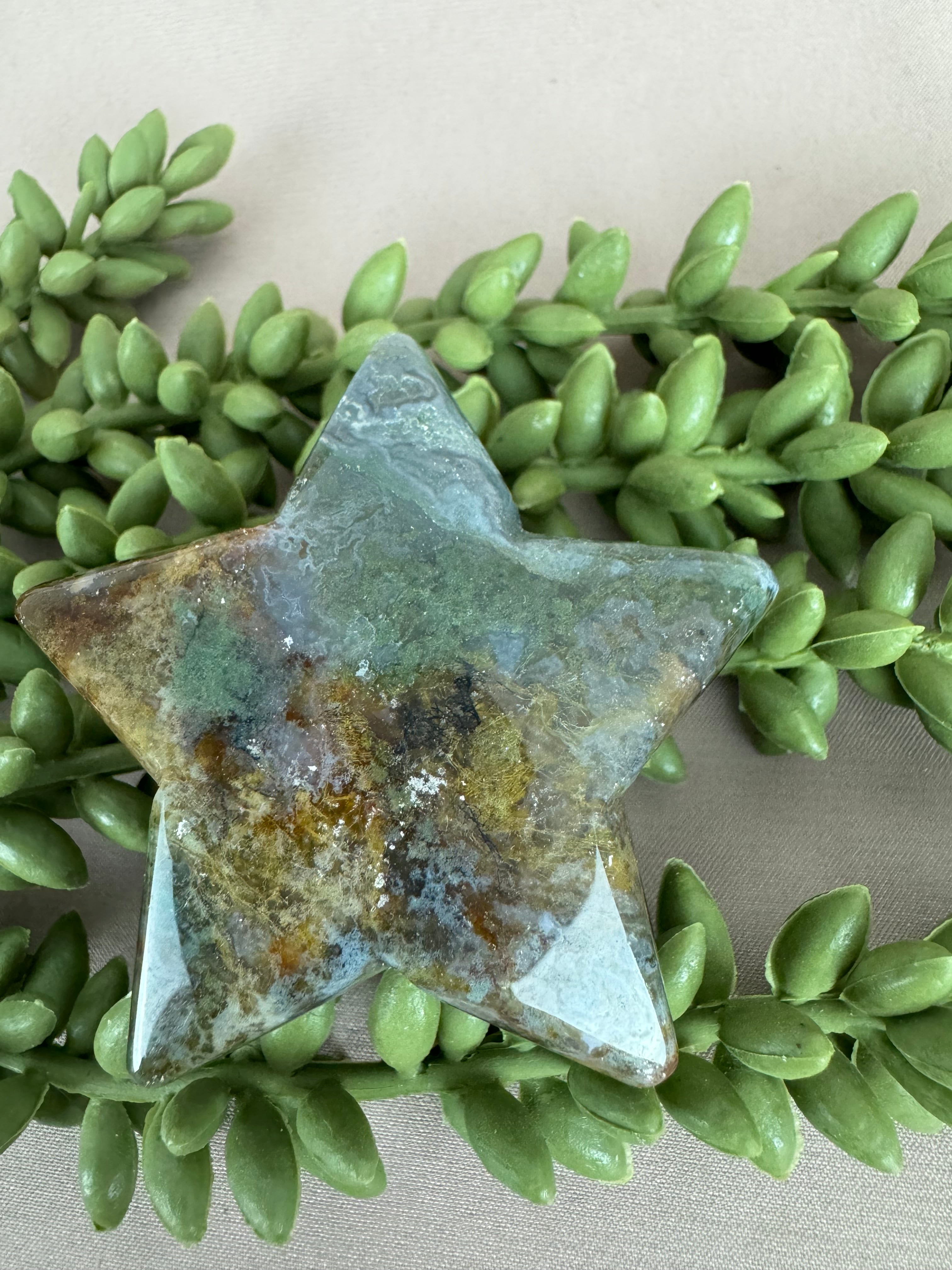 Sterren en manen mos agaat