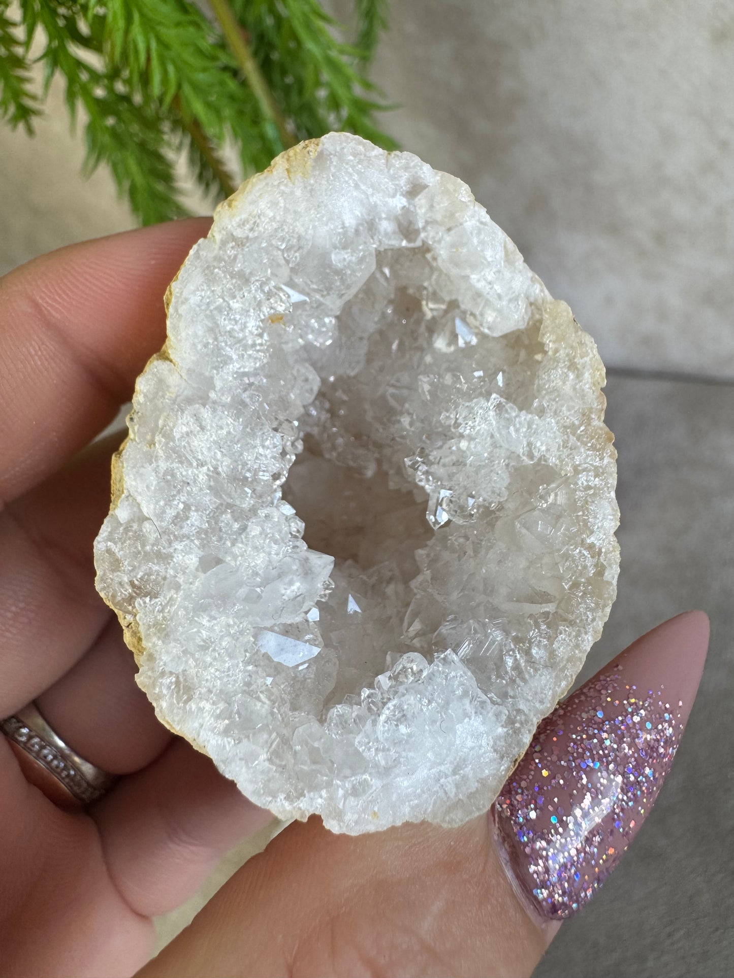 Bergkristal Geode S