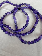 Armbanden Amethist Facet geslepen