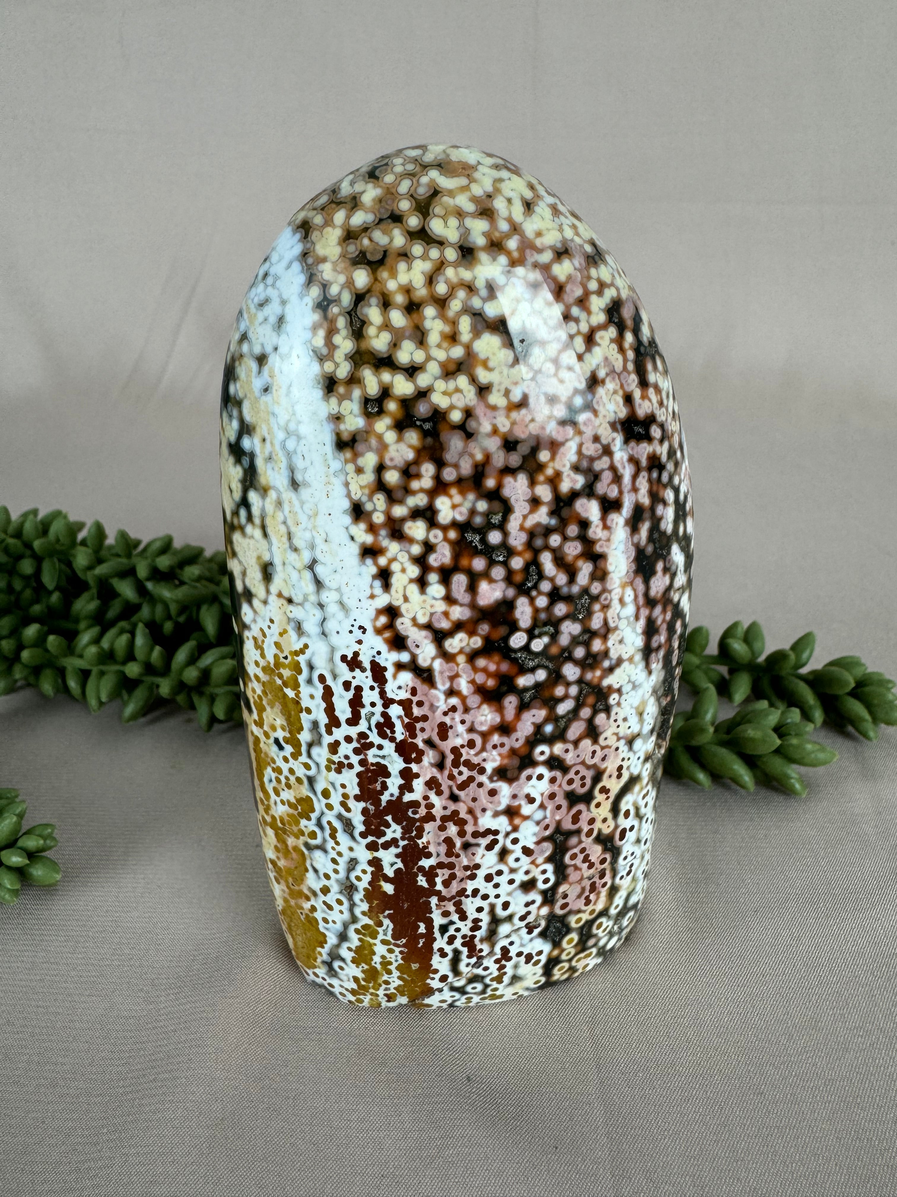 Sculptuur Oceaan jaspis #1004