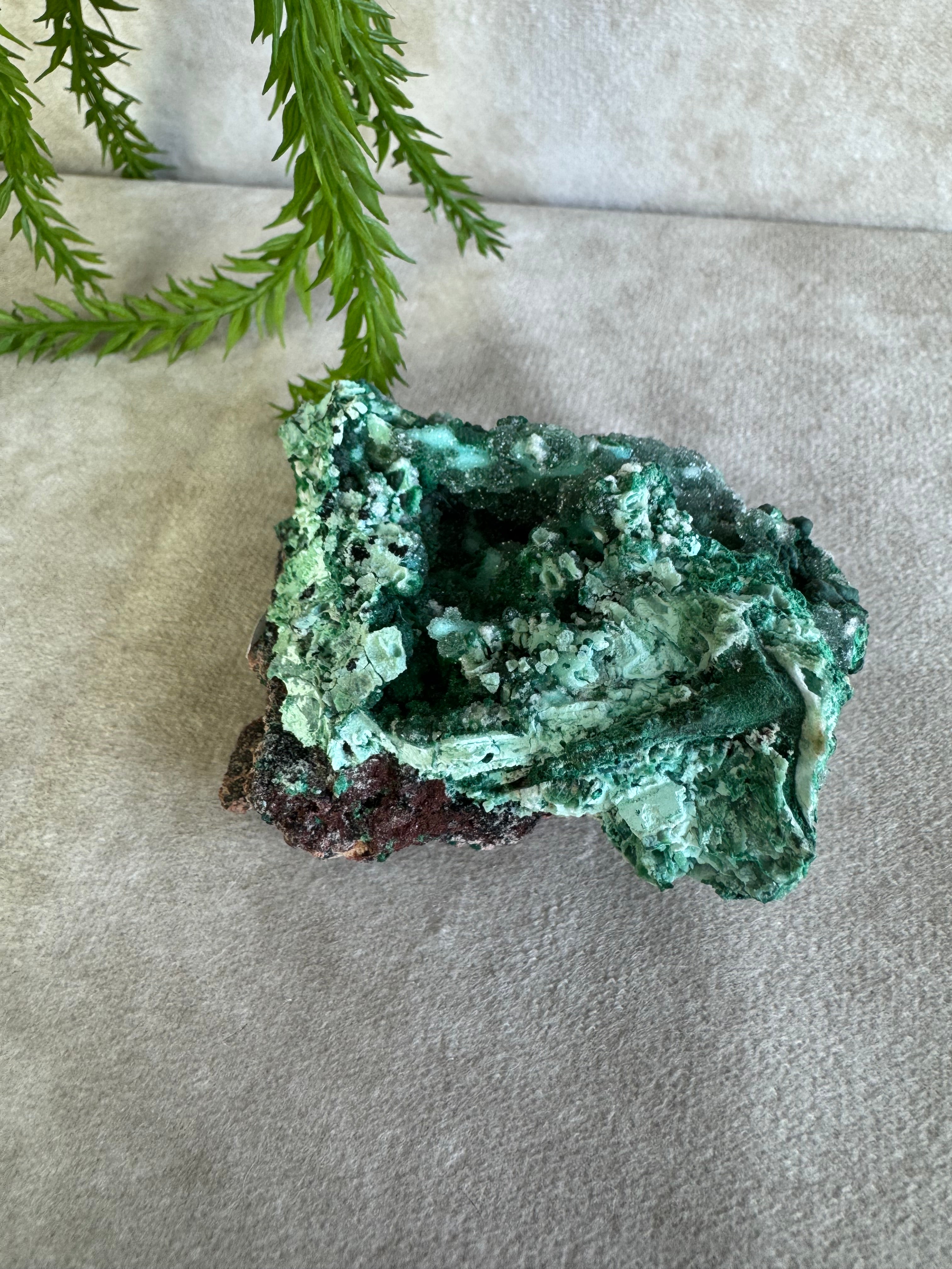 Zeldzaam cluster Chrysocola