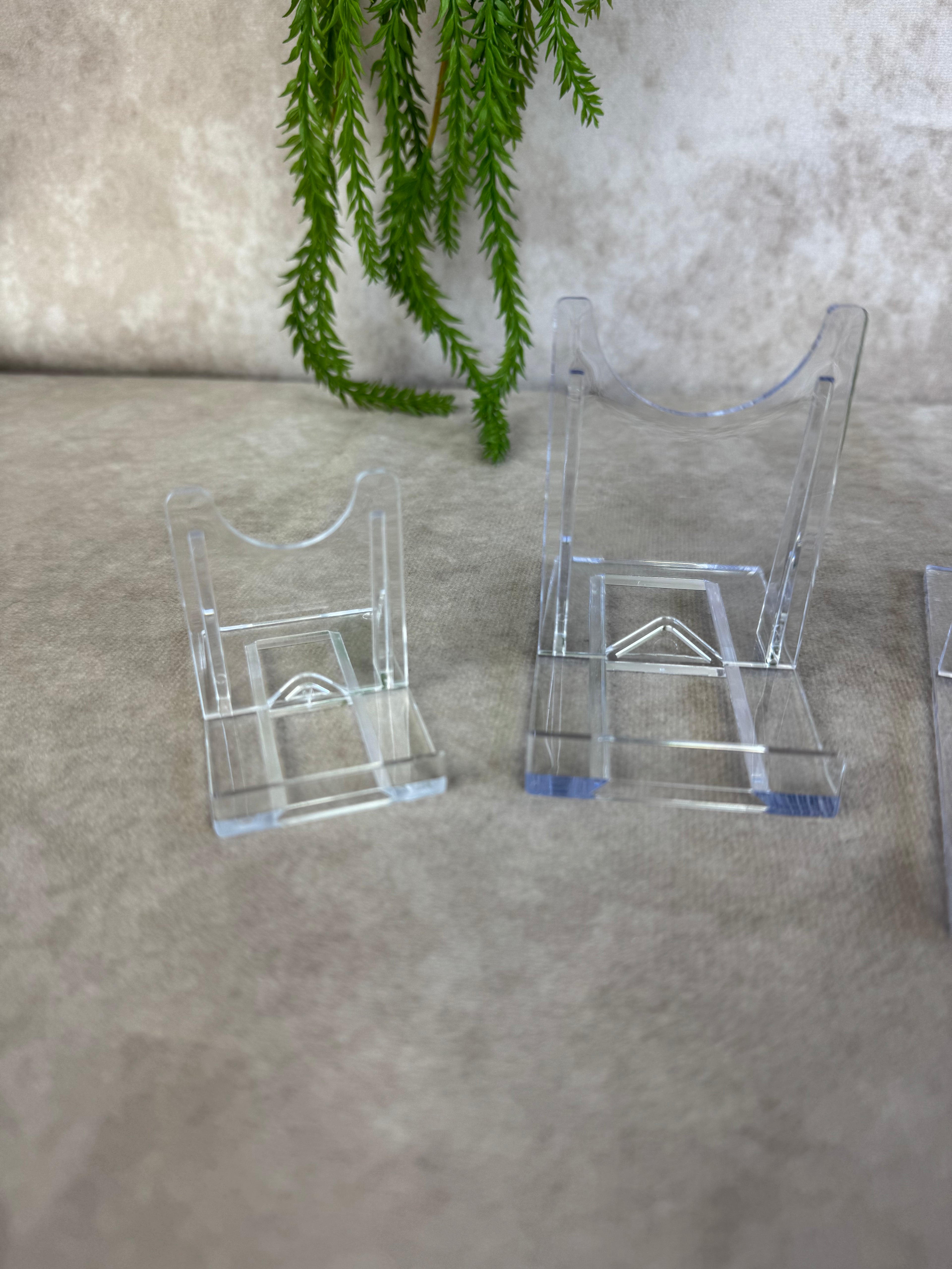 Plastic standaard 3 maten
