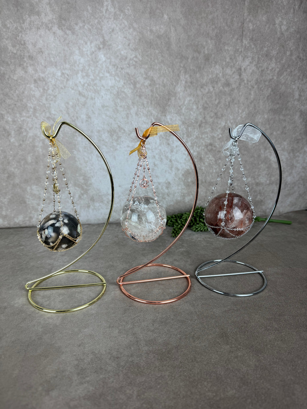 bolhouder met ketting