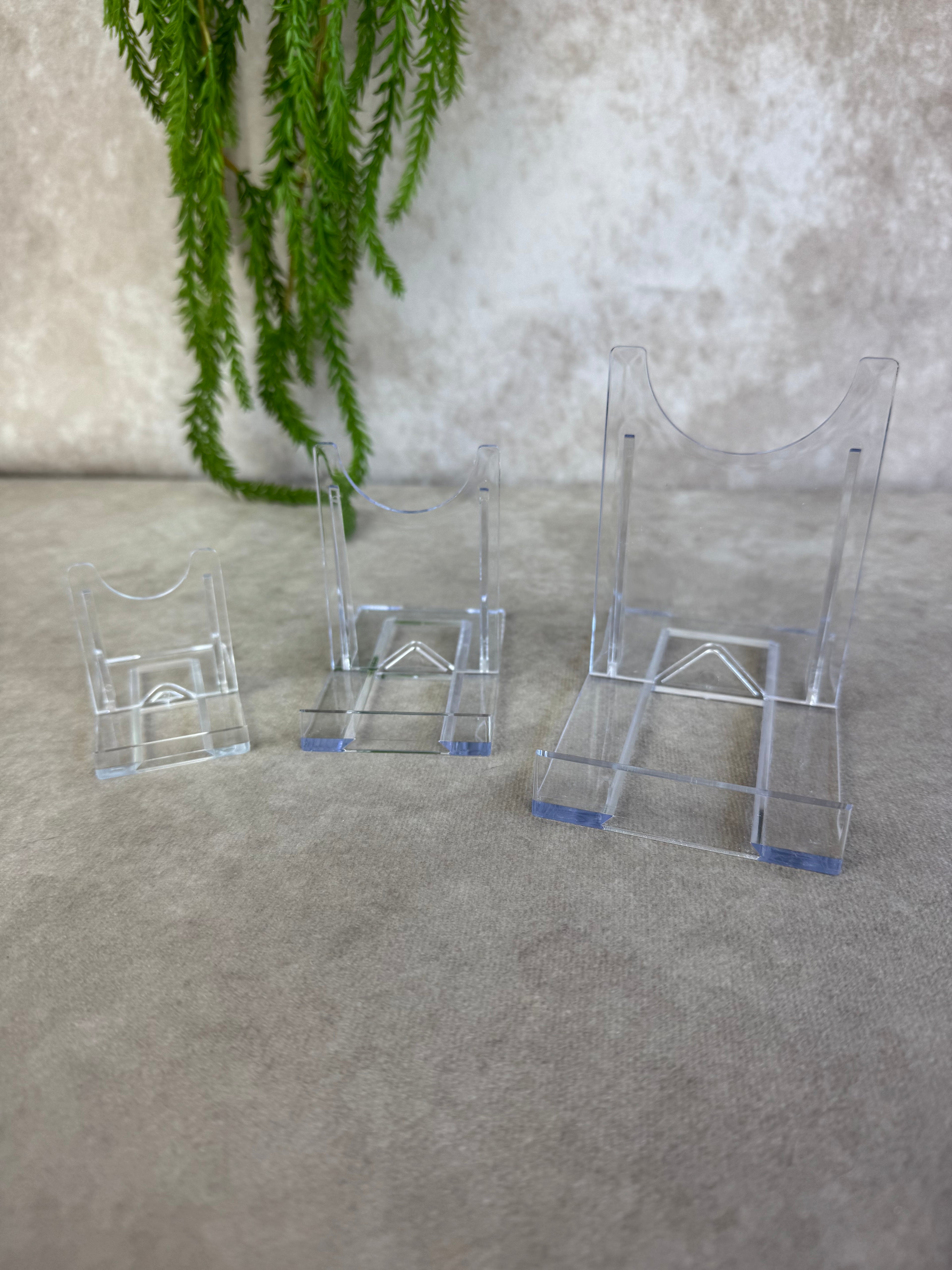 Plastic standaard 3 maten