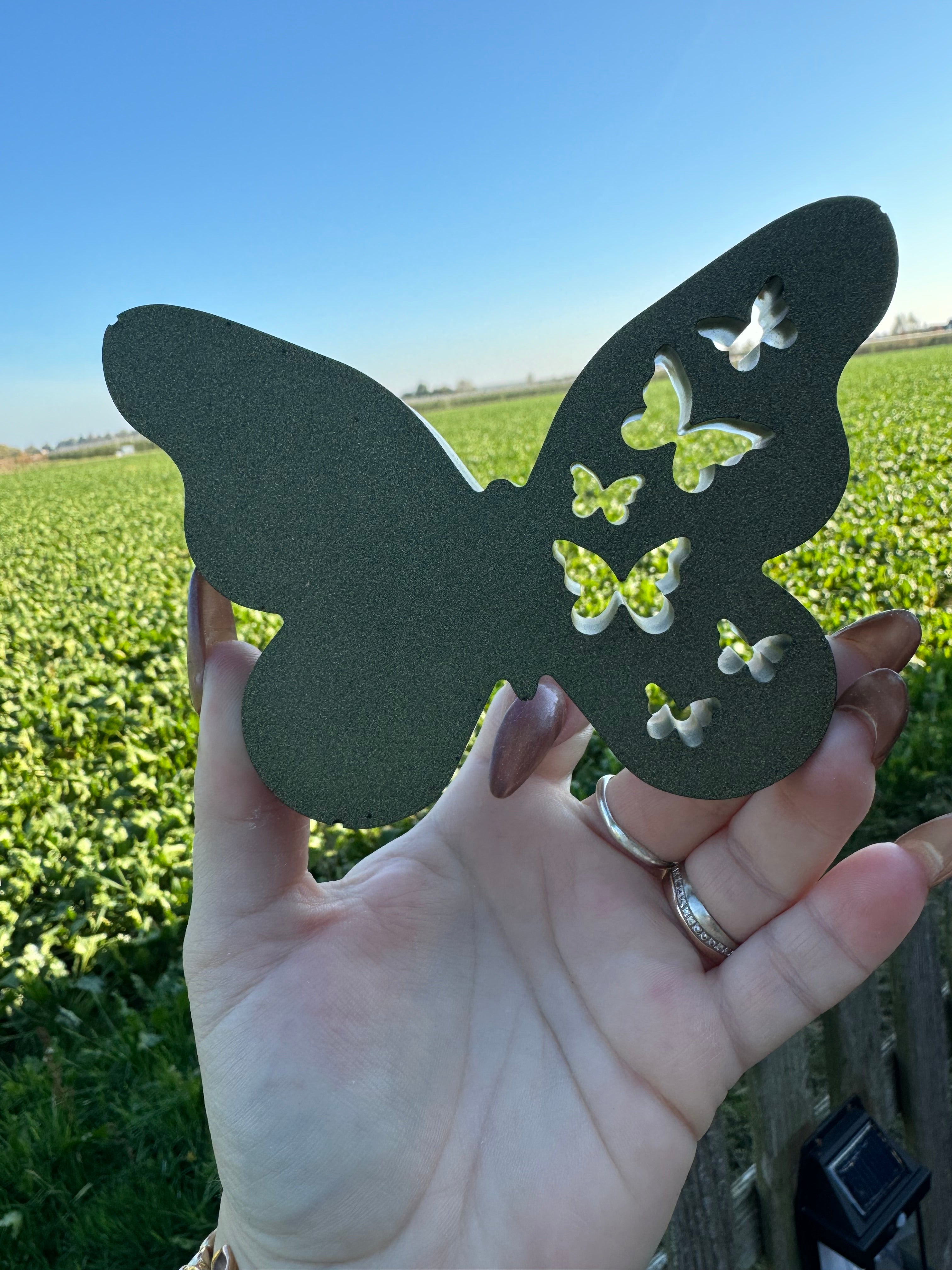 Epoxy vlinder met baby’s